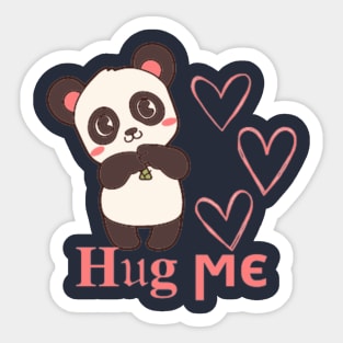 baby panda just needs a hug Sticker